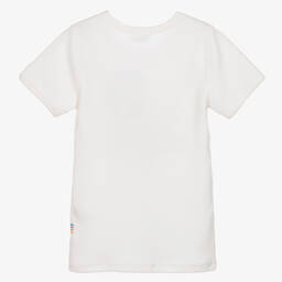 Joha-Ivory Thermal Wool T-Shirt | Childrensalon