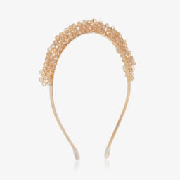 Junona-Girls Pink Floral Print Dress | Childrensalon