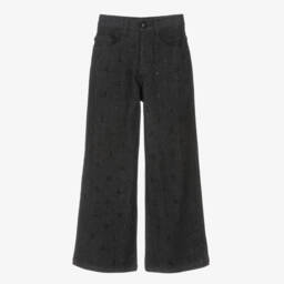 KARL LAGERFELD KIDS-Girls White Cotton Logo Waist Shirt | Childrensalon