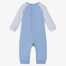 KENZO KIDS-Baby Boys Blue Tiger Cotton Romper | Childrensalon