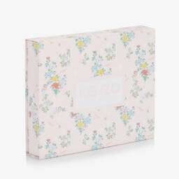 KENZO KIDS-Baby Girls Pink Floral Dress Gift Set | Childrensalon
