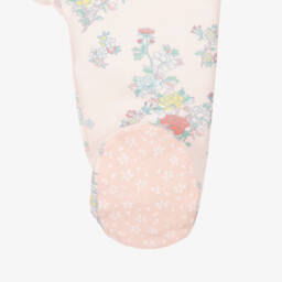 KENZO KIDS-Girls Pink Cotton Babysuit Gift Set | Childrensalon