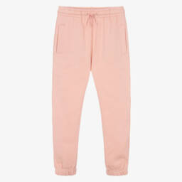 Джоггеры розовые хлопковые для девочек