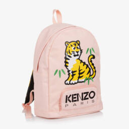 KENZO KIDS-Pale Pink KOTORA Tiger Backpack (37cm) | Childrensalon