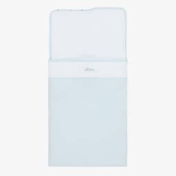 Kissy Kissy-Baby Boys Blue Pima Cotton Fall Medley Nest (77cm) | Childrensalon