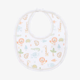 Kissy Kissy-Baby Boys White Pima Jungle Adventure Shortie | Childrensalon