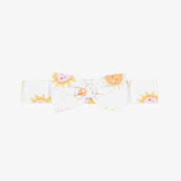 Kissy Kissy-Baby Girls White Sunshine Abounds Headband | Childrensalon