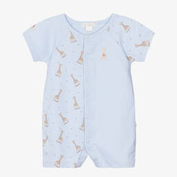 Kissy Kissy-بودي سوت قطن بيما لون أزرق للمواليد | Childrensalon