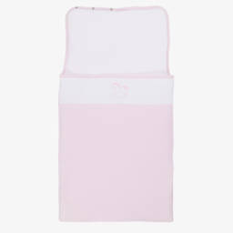 Kissy Kissy-Pink Pima Cotton Riding Rockers Baby Nest (77cm) | Childrensalon