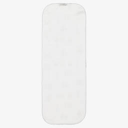 Kissy Kissy-White London Getaway Burping Cloth (48cm) | Childrensalon