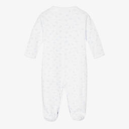 Kissy Kissy-أفرول بيبي غرو قطن بيما لون أبيض للمواليد | Childrensalon