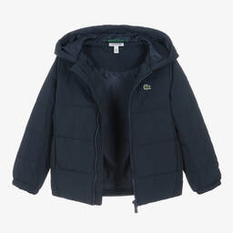 Lacoste-جاكيت منفوخ لون كحلي للأولاد | Childrensalon