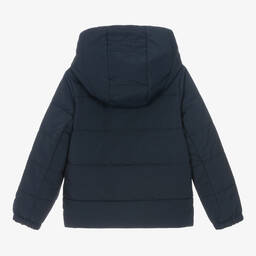 Lacoste-جاكيت منفوخ لون كحلي للأولاد | Childrensalon