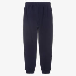 Lacoste-Teen Boys Navy Blue Jersey Joggers | Childrensalon
