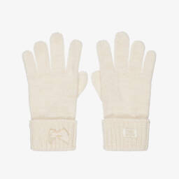Le Chic-Перчатки кремовые вязаные для девочек | Childrensalon