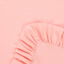 Lemon Loves Layette-Baby Girls Pink Cotton Blanket (90cm) | Childrensalon