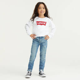 Levi's-Girls Blue 710 Super Skinny Jeans | Childrensalon