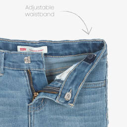 Levi's-Girls Blue 710 Super Skinny Jeans | Childrensalon