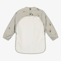 Liewood-Baby Boys Green Apron Bib | Childrensalon