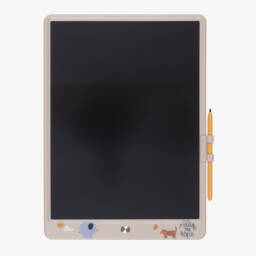 Liewood-Beige Animal LCD Magic Drawing Board (31cm) | Childrensalon