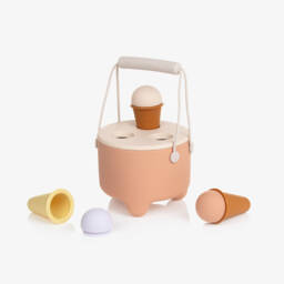 Liewood-Beige Ice Cream Play Set (15cm) | Childrensalon