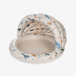 Beige Sea Creature Print Paddling Pool (108cm)