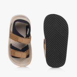 Liewood-صندل بشريط لاصق لون بيج | Childrensalon