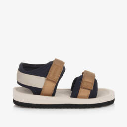 Liewood-صندل بشريط لاصق لون بيج | Childrensalon