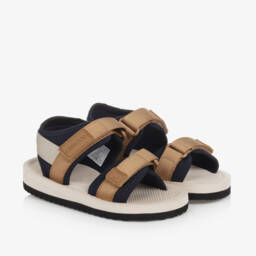 Liewood-صندل بشريط لاصق لون بيج | Childrensalon