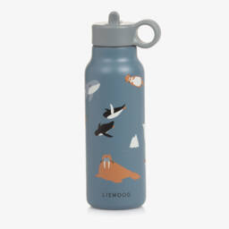 Blue Ocean Animal Print Water Bottle (19cm)