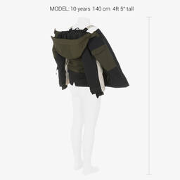 Liewood-جاكيت تزلج لون أخضر كاكي للأولاد | Childrensalon