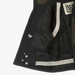 Liewood-جاكيت تزلج لون أخضر كاكي للأولاد | Childrensalon