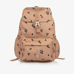 Liewood-Girls Dusky Pink Berry Print Backpack (36cm) | Childrensalon