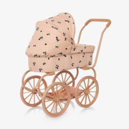Liewood-Girls Pink Adaline Doll Pram (74cm) | Childrensalon