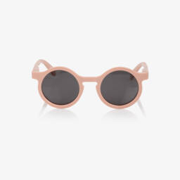 Liewood-Girls Pink Round Sunglasses | Childrensalon