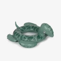 Liewood-Green Turtle Swim Ring (60cm) | Childrensalon