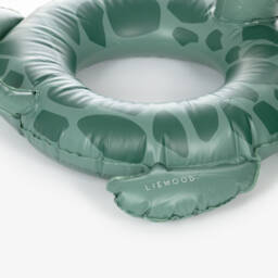 Liewood-Green Turtle Swim Ring (60cm) | Childrensalon