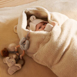 Liewood-Grey Animal Activity Toy (31cm) | Childrensalon