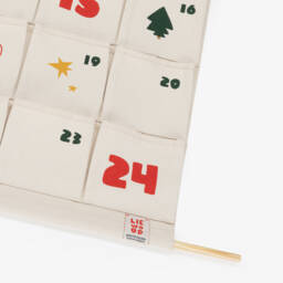 Liewood-Ivory Hanging Advent Calendar (100cm) | Childrensalon