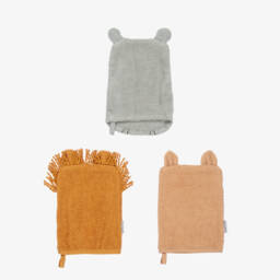 Liewood-Organic Washcloths (3 Pack) | Childrensalon
