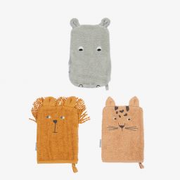 Liewood-Organic Washcloths (3 Pack) | Childrensalon