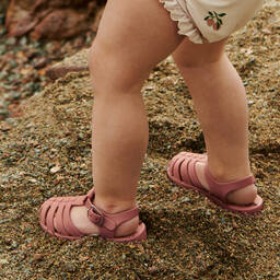 Liewood-Rose Pink Jelly Sandals | Childrensalon