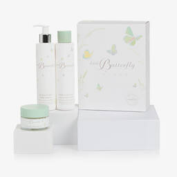 Little Butterfly London-Organic Baby Care Gift Set (3 Pieces) | Childrensalon