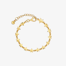 Little Star-Girls Gold Plated Multiple Stars Bracelet | Childrensalon