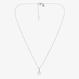 Little Star-سلسال نجمة من الماس والفضة للبنات (38سم) | Childrensalon