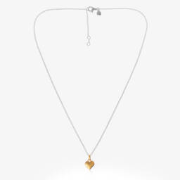 Little Star-قلادة قلب ذهب وفضة | Childrensalon