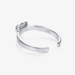 Little Star-Girls Sterling Silver Open Heart Ring | Childrensalon