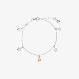 Little Star-سوارمزين بنجوم فضة استرليني للبنات | Childrensalon