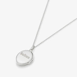 Little Star-قلادة فضية مخصصة (41 سم) | Childrensalon