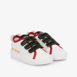 MARC JACOBS-Boys Black Wool Mickey Mouse Varsity Jacket | Childrensalon